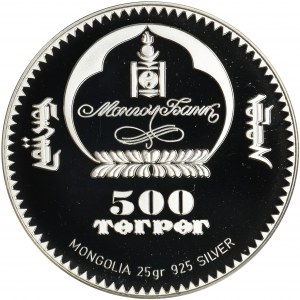 Mongolia, 500 Tugrik 2008
