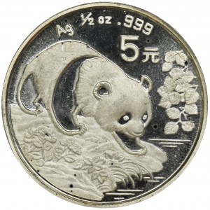 Chiny, 5 Yuan 1994 - Panda