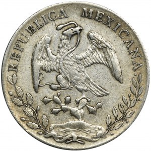 Meksyk, Republika, 8 Reali 1893 Cn AM