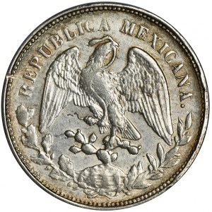 Mexico, Republic, 1 Peso 1902 Mo AM