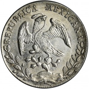 Meksyk, Republika, 8 Reali 1869 Zs YH