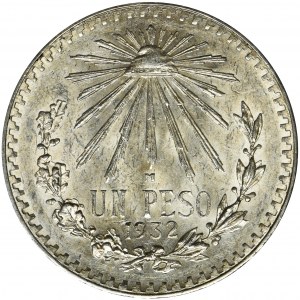 Meksyk, Republika, 1 Peso 1932