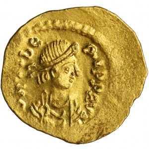 Byzantine Empire, Mauricius Tiberius, Tremissis