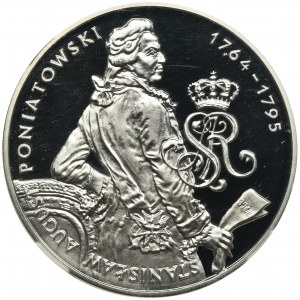 10 złotych 2005 Stanisław August Poniatowski, półpostać - NGC PF69 ULTRA CAMEO