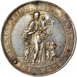 Silesia, Baptism Medal undated Breslau