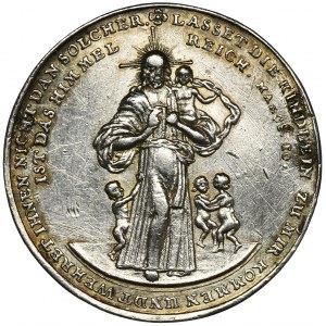 Silesia, Baptism Medal undated Breslau