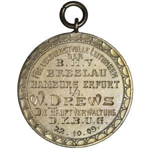 Niemcy, Medal za osiągnięcia - przeróbka 3 Marek 1909