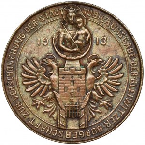 Śląsk, Gliwice, Wilhelm II, Medal 1913
