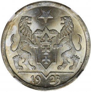 Wolne Miasto Gdańsk, 2 guldeny 1923 - NGC MS65