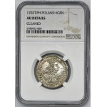 Augustus II the Strong, 6 Groschen Leipzig 1702 EPH - NGC AU DETAILS