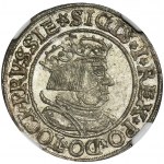 Zygmunt I Stary, Grosz Toruń 1534 - NGC MS63 - PIĘKNY