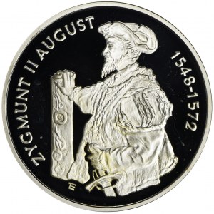 10 złotych 1996, Zygmunt II August, Półpostać - RZADKIE