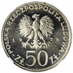 DESTRUKT, 50 złotych 1979 Mieszko I - NGC MS64 PROOF LIKE - jak lustrzanka