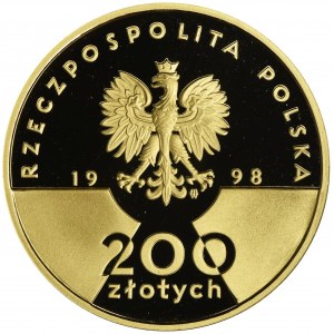 200 złotych 1998 20-lecie pontyfikatu Jana Pawła II