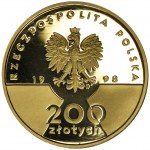 200 złotych 1998 20-lecie pontyfikatu Jana Pawła II