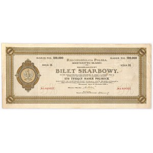 5% Bilet Skarbowy, Serja III - 100.000 mkp 1922