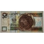 10 złotych 1994 - KI 0000065 - niski numer seryjny