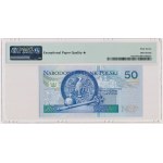 50 złotych 1994 - YB - PMG 67 EPQ ★ - seria zastępcza