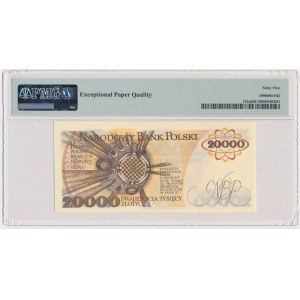20.000 złotych 1989 - B - PMG 65 EPQ