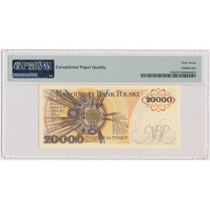 20.000 złotych 1989 - AB - PMG 67 EPQ