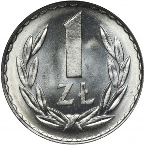 1 złoty 1977 - NGC MS67