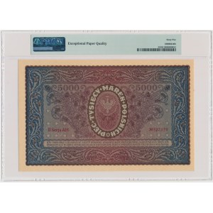 5.000 marek 1920 - II Serja AH - PMG 65 EPQ