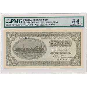1 milion marek 1923 - S - PMG 64 EPQ