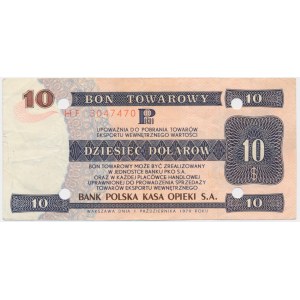 Pewex, 10 dolarów 1979 - HF -