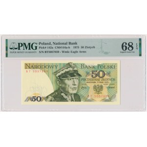 50 złotych 1975 - BT - PMG 68 EPQ