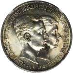 Germany, Brunswick-Lüneburg, Ernst August von Hannover, 3 Mark Berlin 1915 A - NGC MS63