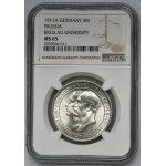 Germany, Kingdom of Prussia, Wilhelm II, 3 mark Berlin 1911 A - NGC MS65