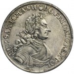 August II the Strong, Thaler Dresden 1704 ILH - VERY RARE