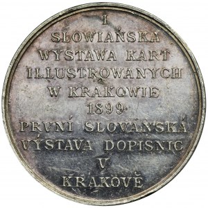Medal I Słowiańska Wystawa Kart Ilustrowanych 1899