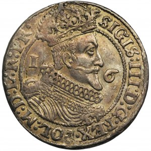 Sigismund III Vasa, 1/4 Thaler Danzig 1626 - PR•
