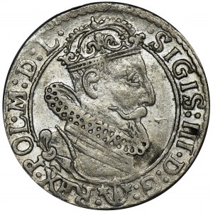 Sigismund III Vasa, 6 Groschen Krakau 1623