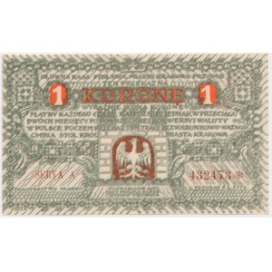 Kraków, 1 korona 1919 - A -