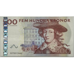 Szwecja, 500 koron 2001-03 - wysoki nominał
