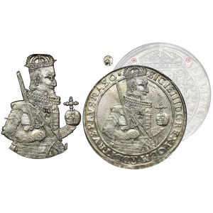 Zygmunt III Waza, Talar Bydgoszcz 1630 II - NGC MS60 - wąski portret - PIĘKNY