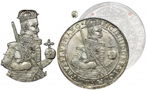 Zygmunt III Waza, Talar Bydgoszcz 1630 II - NGC MS60 - wąski portret - PIĘKNY