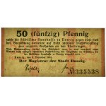 Gdańsk, 50 fenigów 1916