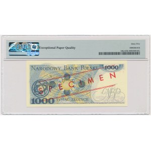 1.000 złotych 1979 - WZÓR - BM 0000000 No. 1658 - PMG 65 EPQ