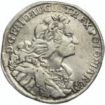 August II Mocny, 2/3 Talara (gulden) Drezno 1721 IGS - BARDZO RZADKI