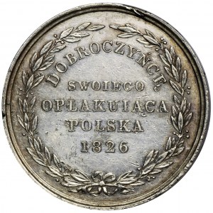 Medal in memory of the death Tsar Alexander I 1826