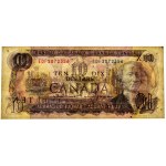 Canada, 10 Dollars 1971