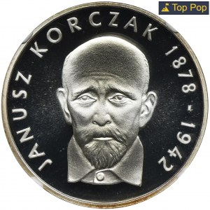 100 złotych 1978 Janusz Korczak - NGC PF69 ULTRA CAMEO