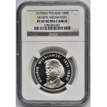 100 złotych 1979 Henryk Wieniawski - NGC PF69 ULTRA CAMEO