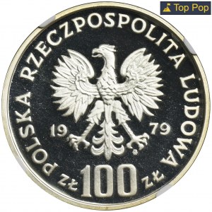 100 złotych 1979 Ludwik Zamenhof - NGC PF69 ULTRA CAMEO