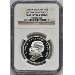 100 złotych 1979 Ludwik Zamenhof - NGC PF69 ULTRA CAMEO