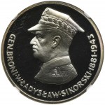 100 złotych 1981 gen. broni Władysław Sikorski - NGC PF69 ULTRA CAMEO