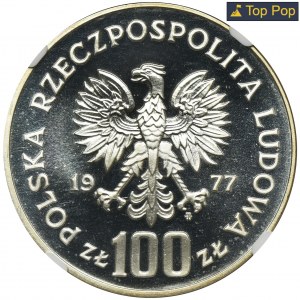 100 złotych 1977 Zamek Królewski na Wawelu - NGC PF69 ULTRA CAMEO